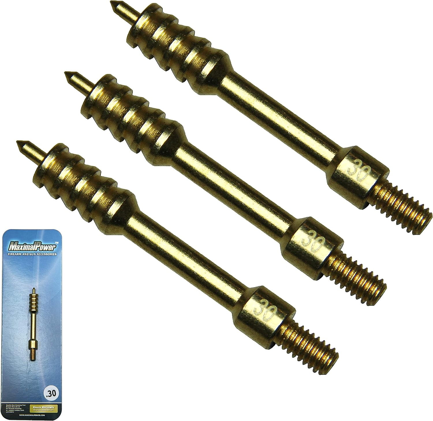 MaximalPower™ Gun Cleaning Jag .30/.308 Caliber 832 Thread Brass 6460