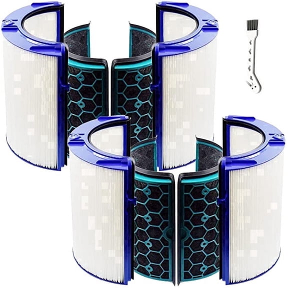 MaximalPower Replacement HEPA & Carbon Filters for Dyson TP04 HP04 DP04, 2-Pack