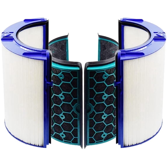 MaximalPower HEPA Filter and Carbon Filter for Dyson TP04 HP04 DP04 Air Purifier - Pure Cool Purifier Fan Replacement Filter True Glass HEPA Filter for Home (1 Set)