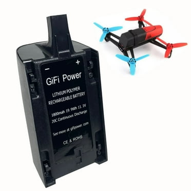 MaximalPower LiPo Battery 1800mAh Upgrade 11.1V 20C for Parrot Bebop Drone 3.0 Quadcopter (1 Battery)