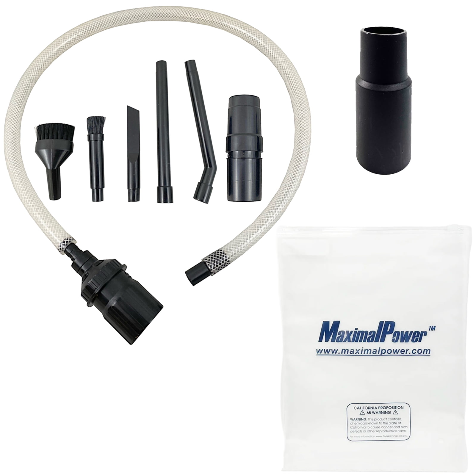 MaximalPower Mini/Micro Vacuum Attachment Tools 9-PC Cleaning ...