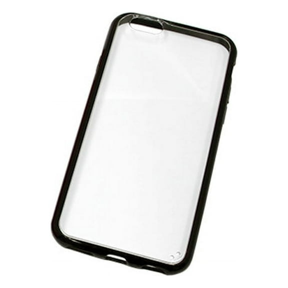 MaximalPower Phone Case Compatible for iPhone 6 PC/TPU Back Plastic Shell Hard Case Bumper Shell - Retail Packaging - Black