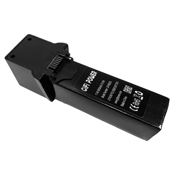 MaximalPower Rechargeable 11.4V 6500mAh Drone Battery Lipo Replacement for Hubsan Zino H117S for Outdoor Aerial Photos Videos (1 Pack)