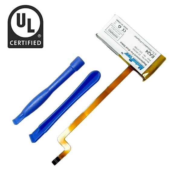 MaximalPower Replacement Battery for Pod Video 30 GB with Battery Installation Tool Kit