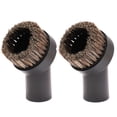 thumbnail image 1 of MaximalPower Round Vacuum Cleaner Attachment Dusting Brush Tool Replacement 1.25" 1-1/4" 32mm (2 Pack), 1 of 7