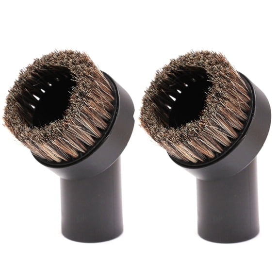 MaximalPower Round Vacuum Cleaner Attachment Dusting Brush Tool Replacement 1.25" 1-1/4" 32mm (2 Pack)