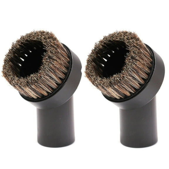 MaximalPower Round Vacuum Cleaner Attachment Dusting Brush Tool Replacement 1.25" 1-1/4" 32mm (2 Pack)