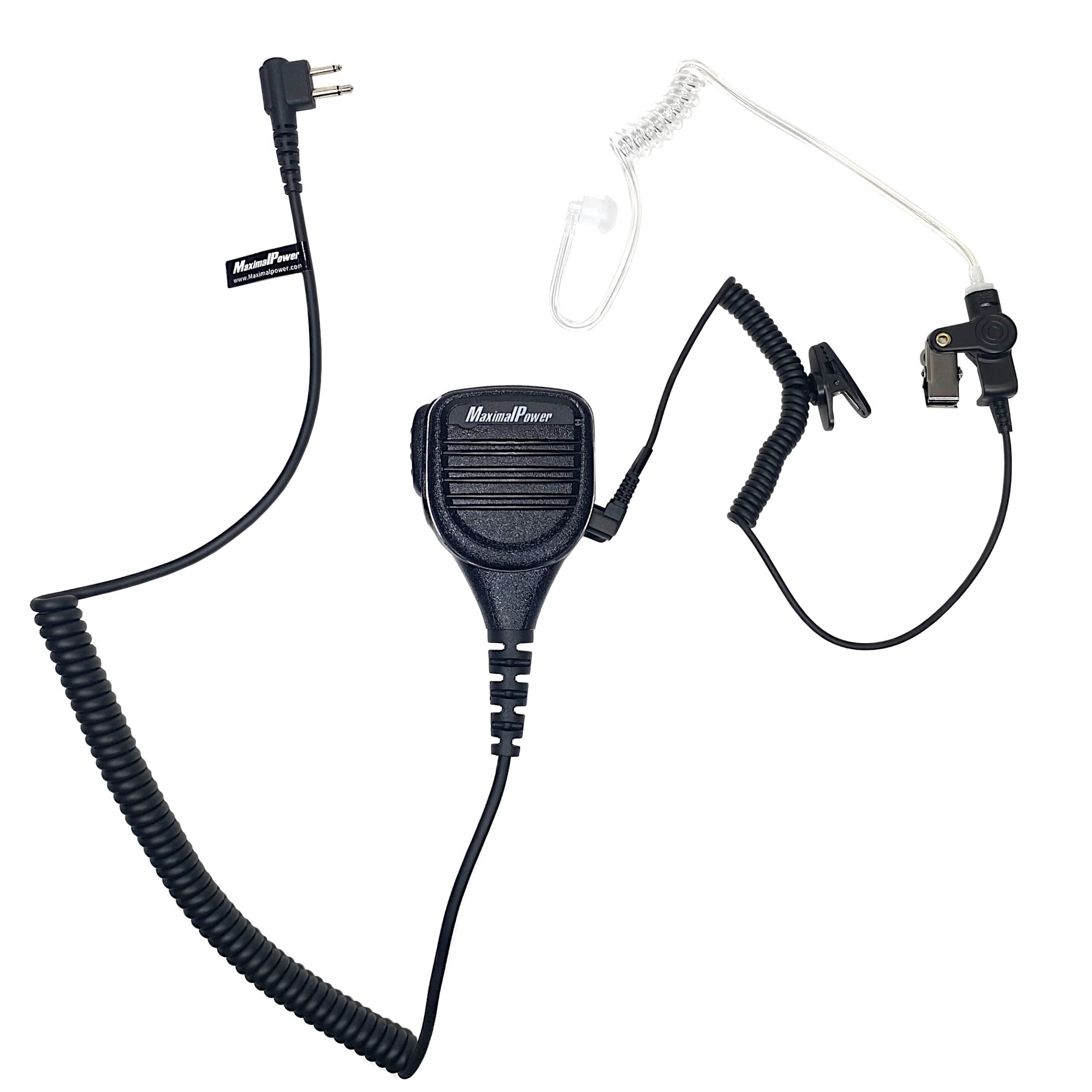 マイク MaximalPower CP200D CLS1110 2 Pin Shoulder Microphone