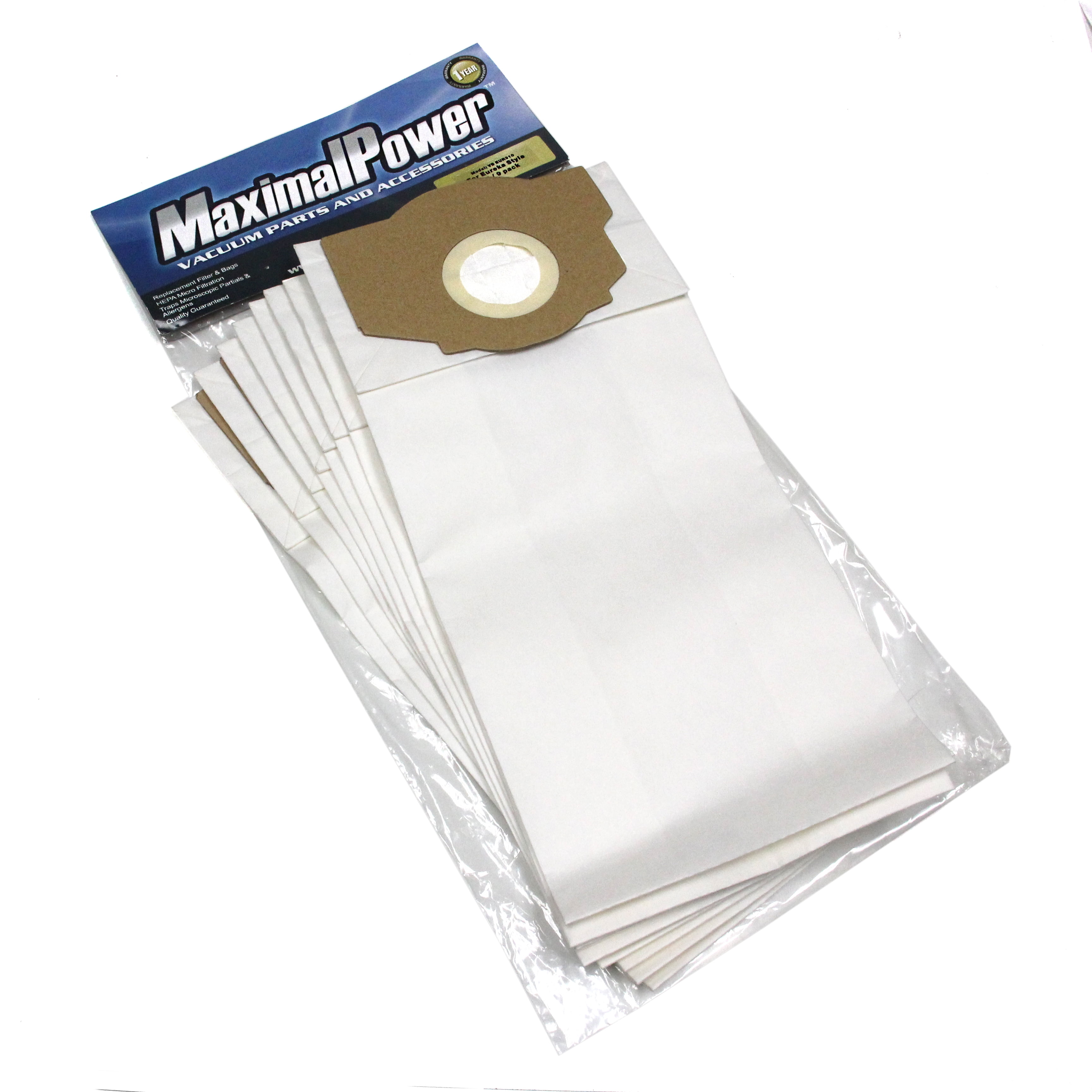 MaximalPower VB Eur310 9 Replacement Rr Style Vacuum Bags for Eureka