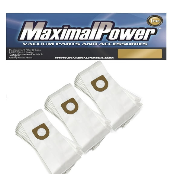 MaximalPower Vacuum Bags for Hoover Type Y Type Z WindTunnel Upright Vacuum Cleaner Bags Style 4010100Y 4010801Y, 4010075Z, 857SW  (27 Pack)