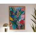 thumbnail image 1 of Maximalist Decor, Eclectic Wall Decor, Floral Abstract Art, Art Print, Wall Art, Trendy Apartment Decor, Trendy Painting, Floral Art Print, 12x18 UNFRAMED, 1 of 2