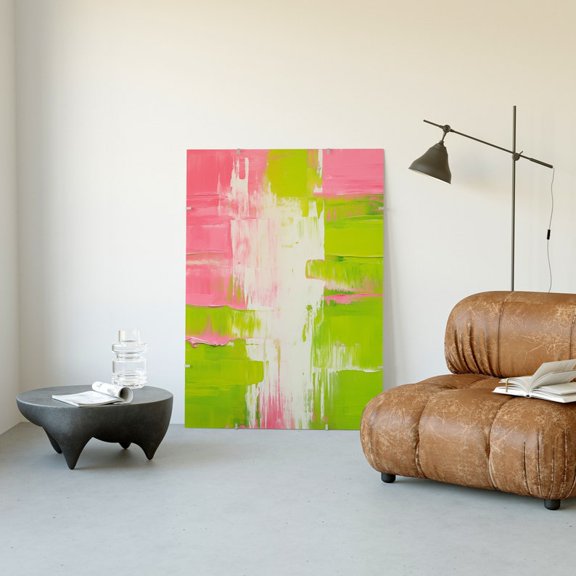 Maximalist Painting Print, Colourful Abstract Funky Modern Wall Art