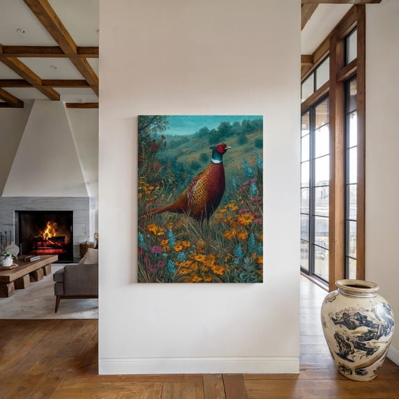 Maximalist Pheasant Hunting Wildflower Vintage Flower Floral Aesthetic ...