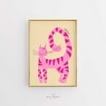 thumbnail image 1 of Maximalist Wall Art, Eclectic Wall Art, Feminist Wall Decor, Colorful Poster, Trendy Tiger, . Wall Art, Modern Wall Decor, 8x12 UNFRAMED, 1 of 2