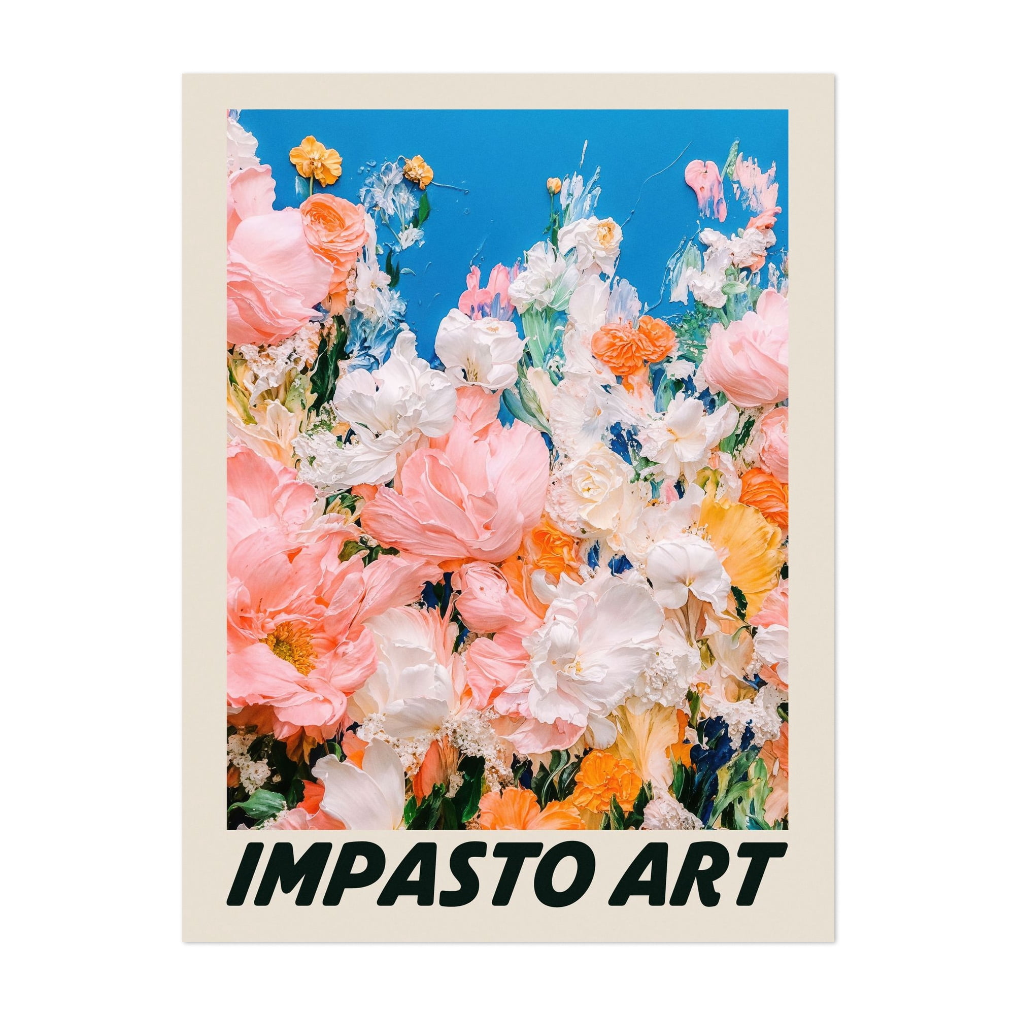 Maximalist Wall Art Floral Print Botanical Wall Art Oil Painting ...