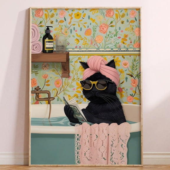 Maximalist Wall Art, Print Eclectic Wall Art, Feminist Wall Decor, Wall Art, Colorful Poster, Trendy Poster, . UNFRAMED PAPER POSTER, Home Decor, Vintage Gift, Living Room Dercor