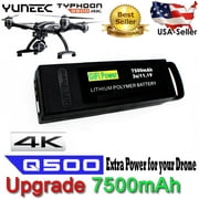 Maximalpower Battery for Yuneec Q500 Pro 4K Typhoon Drone, Replace 7500mAh Li-Po Lithium Polymer Battery