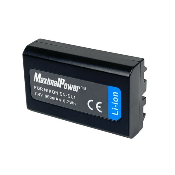 Maximalpower Replacement Battery Compatible for Nikon EN-EL1 Nikon Coolpix S60 S80 S205 S200 S210 S220 S500 S510 S520 S570 S600 S700 S3000 S4000 S5100 Digital Cameras