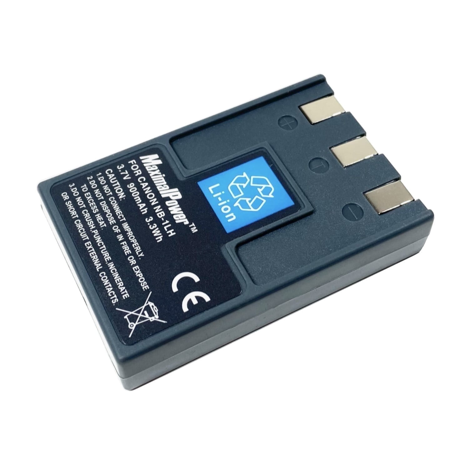 【単３電池】Canon キヤノン PowerShot S2 IS Maximalpower Replacement Battery for Canon NB-1L, NB-1LH fit Canon