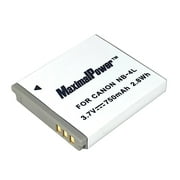 Maximalpower for Canon NB-4L Battery, Fits Canon ELPH 330 HS, ELPH 300 HS, VIXIA Mini, ELPH 100 HS, ELPH 310 HS, Powershot SD1400 is 1 Pack
