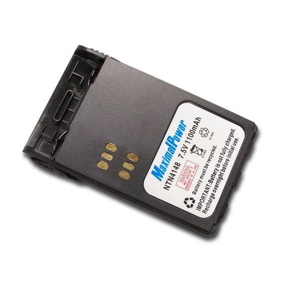 Maximalpower for Motorola NTN4148(1100) Battery Two-Way Radio Battery for Motorola GP-344 388 328PLUS 388PLUS