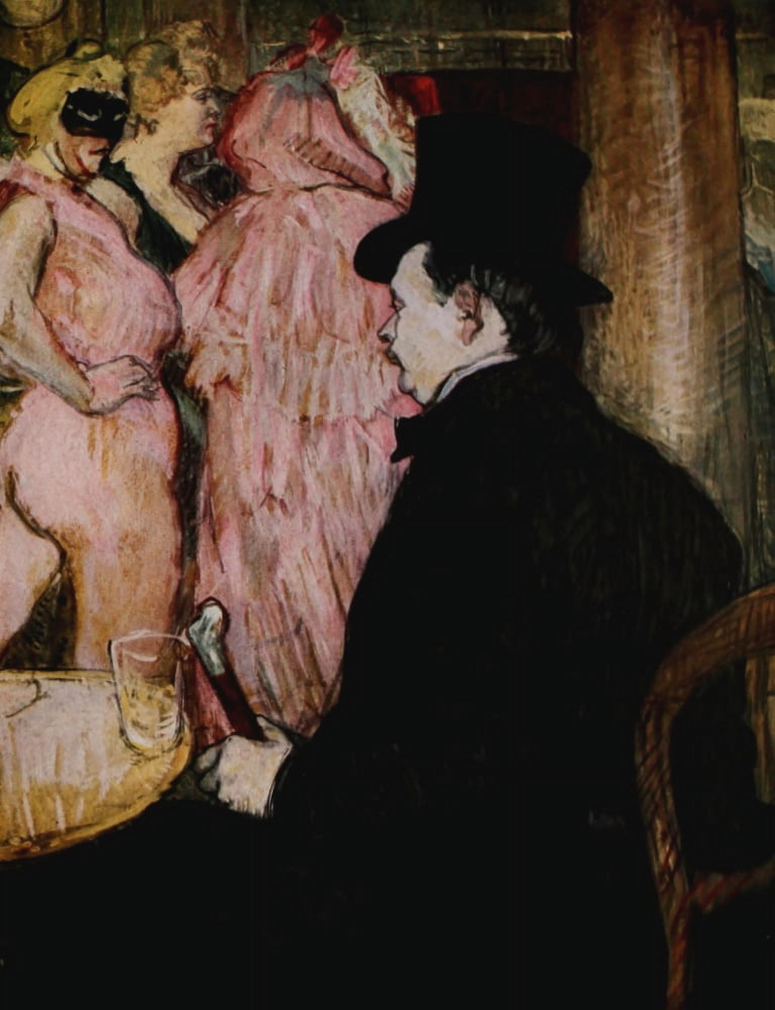 Maxime Dethomas Canvas Art - Henri de Toulouse-Lautrec (24 x 36)