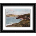 thumbnail image 1 of Maxime Maufra 2x Matted 24x20 Black Ornate Framed Art Print 'Landscape near Douarnenez', 1 of 2
