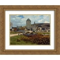 thumbnail image 1 of Maxime Maufra 2x Matted 24x20 Gold Ornate Framed Art Print 'Breton Landscape', 1 of 2