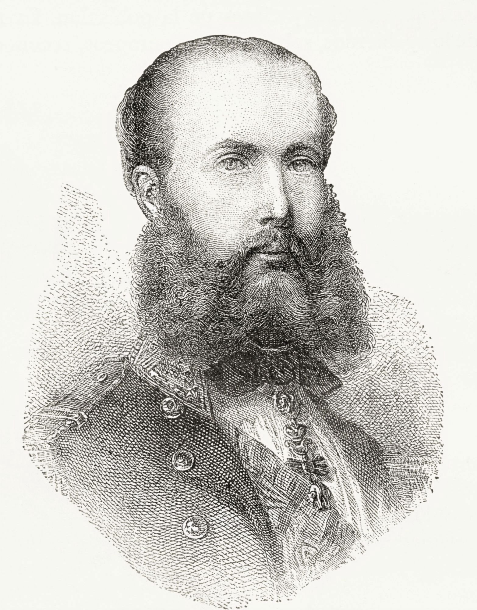 Maximilian I 1832 Canvas Art - Ken Welsh Design Pics (24 x 32)