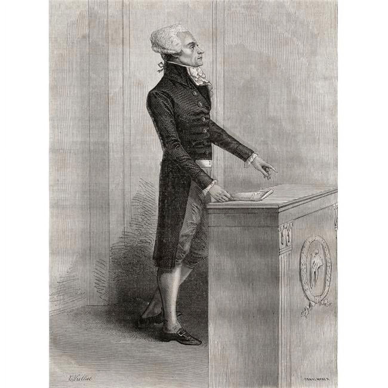 Maximilien Robespierre 17581794 Jacobin Leader During French