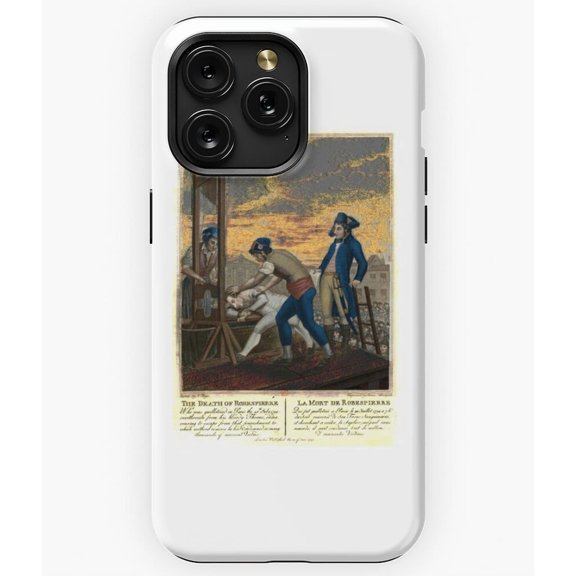 Maximilien Robespierre French Revolution Figure A2114&nbsp;Phone Case for iPhone 11 to 17 Pro Max