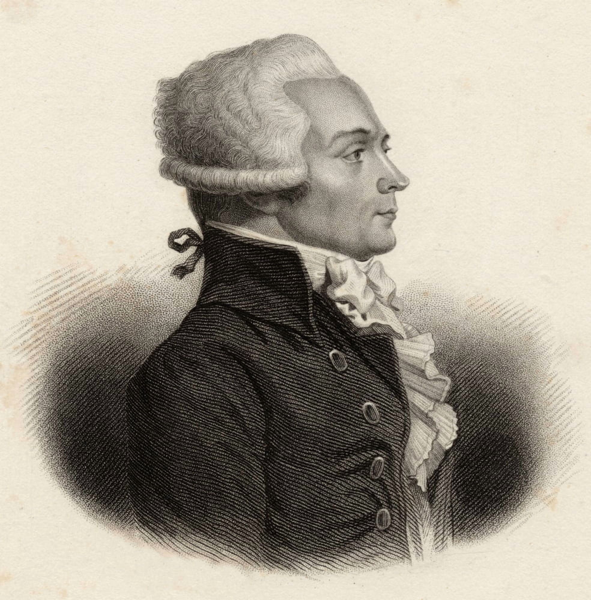 Maximilien Robespierre1758-1794 Jacobin Leader During French Revolution 19Th Century Print Engraved By Freeman Canvas Art - Ken Welsh Design Pics (15 x 15)