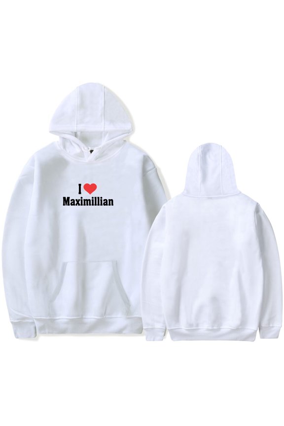Maximillian Hoodie Merch Women/Men Long Sleeve Sweatshirts Pullover Streetwear