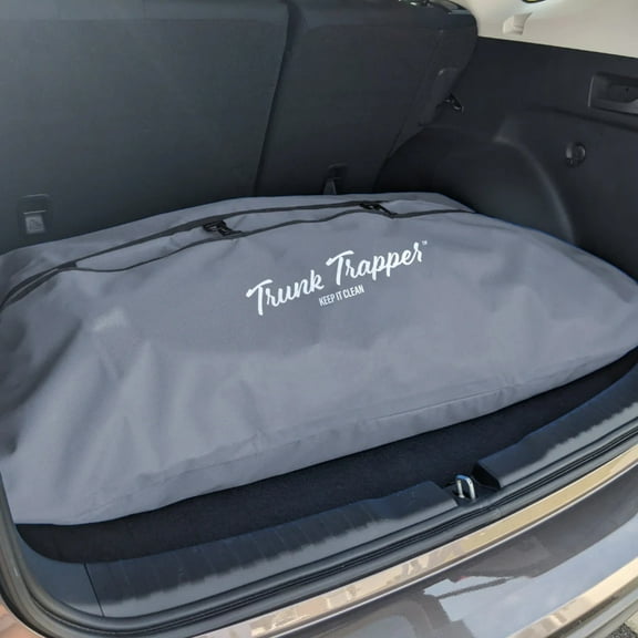 Maximize Car Space with a Gray Trunk Storage Organizer