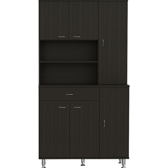 Maximize Kitchen Space / Store Household Items in Style / Quality Pantry with Shelves