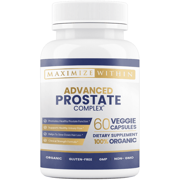 Maximize Within Advanced Prostate Supplement with Saw Palmetto and Beta ...