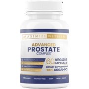 Maximize Within Advanced Prostate Supplement with Saw Palmetto and Beta Sitosterol, 60 Count