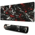 thumbnail image 1 of Maximize Your Game with 31.5x11.8 inch Black Red Mouse Pad - Large Non-Slip Computer Keyboard Mat for Home Office Gaming, 1 of 7