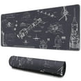 thumbnail image 1 of Maximize Your Gameplay with XXL World Map Gaming Mouse Pad - Non-Slip and Stitched Edges (31.5x11.8 Inch), 1 of 7
