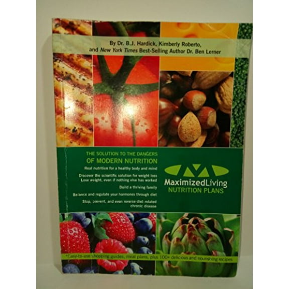 Pre-Owned Maximized Living Nutrition Plans by Kimberly Roberto (2009-08-01) Paperback