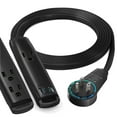 thumbnail image 1 of Extension Cord with USB Ports 6FT, 360° Rotating Flat Plug Extension Cord, 3-Outlet with USB Ports (2 Ports), 3 Prong Extension Cord, Grounded Extension Cord (Black) UL Certified, 1 of 7