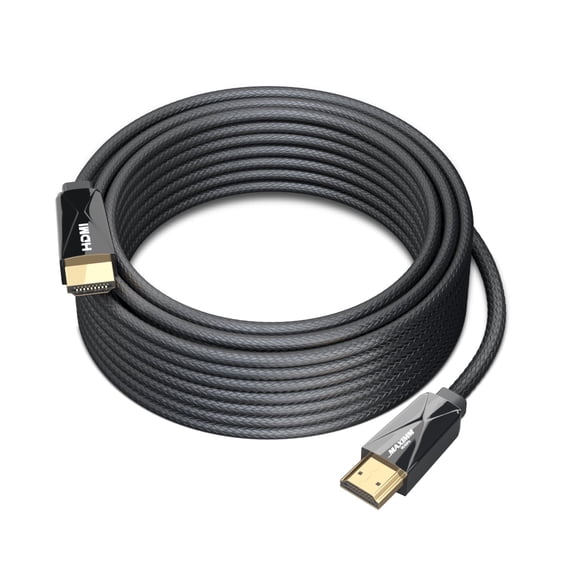 Maximm 100 ft High-Speed HDMI 2.0b Cable, 4K HDR, Ethernet, 2 Pack with Cable Management, Clips, Ties & Adapters