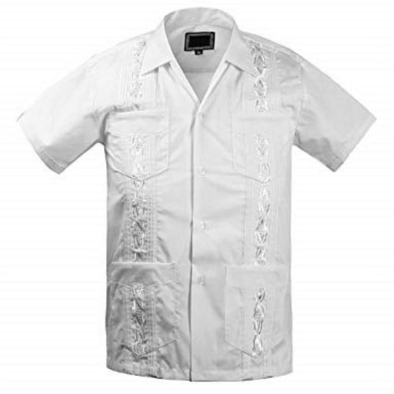 Maximos Guayabera Kids Toddler Junior Beach Wedding Baptism Button-up Casual Dress Shirt