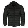 thumbnail image 1 of Maximos Men's PUFFY Insulated Packable Lightweight Zip Up Jacket Black L, 1 of 4