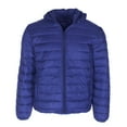 thumbnail image 1 of Maximos Men's PUFFY Insulated Packable Lightweight Zip Up Jacket Royal Blue 2XL, 1 of 4