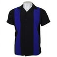thumbnail image 1 of Maximos Men's Retro Classic Two Tone Bowling Casual Dress Shirt Charlie Sheen, 1 of 23