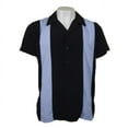 thumbnail image 1 of Maximos Men's Retro Classic Two Tone Bowling Casual Dress Shirt Charlie Sheen, 1 of 23