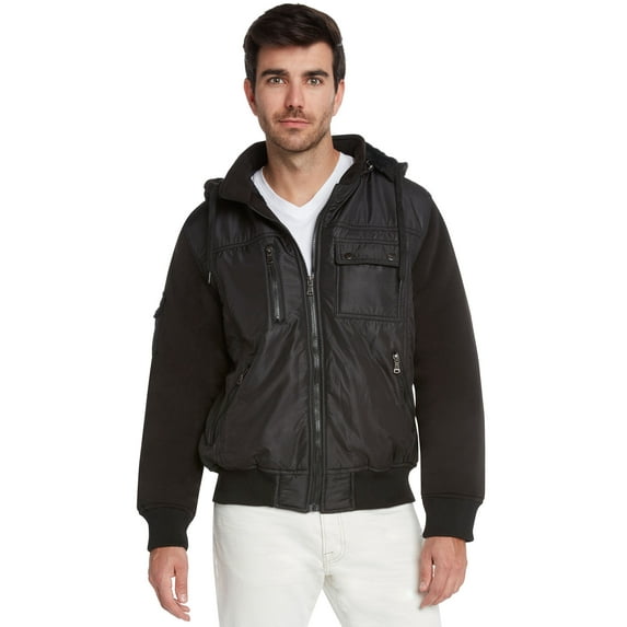 Maximos Men's Riley Casual Jacket (Black, Large)