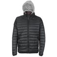 thumbnail image 1 of Maximos Men’s Slim Fit Lightweight Zip Insulated Packable Puffer Hooded Jacket (BAHBAH - Gray,XL), 1 of 3