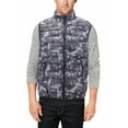 thumbnail image 1 of Maximos Men’s Slim Fit Lightweight Zip Insulated Packable Puffer Hooded Jacket (Vest - Camo Black, M), 1 of 2